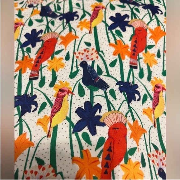 ALICE + OLIVIA Nella Bird Party Summer Dress Size 12 - Picture 12 of 15